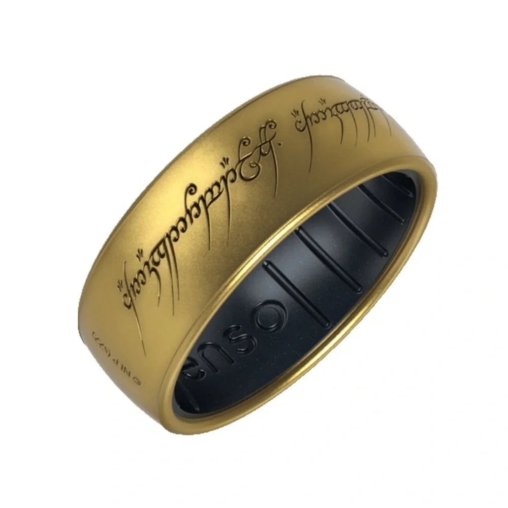 NWT Enso The Lord of the Rings Silicone Ring - The One Ring DualTone